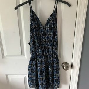 Hollister Printed Romper (Medium)